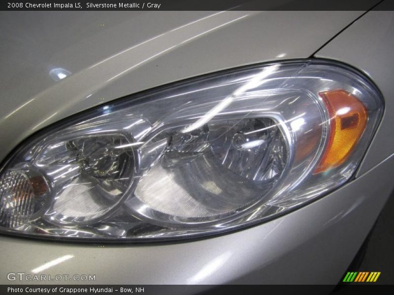 Silverstone Metallic / Gray 2008 Chevrolet Impala LS