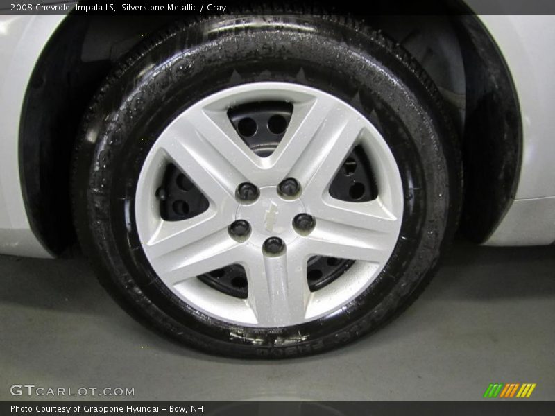 Silverstone Metallic / Gray 2008 Chevrolet Impala LS