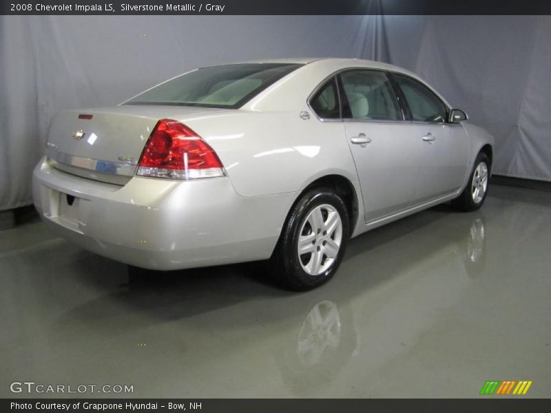 Silverstone Metallic / Gray 2008 Chevrolet Impala LS