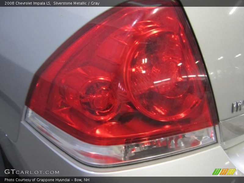 Silverstone Metallic / Gray 2008 Chevrolet Impala LS