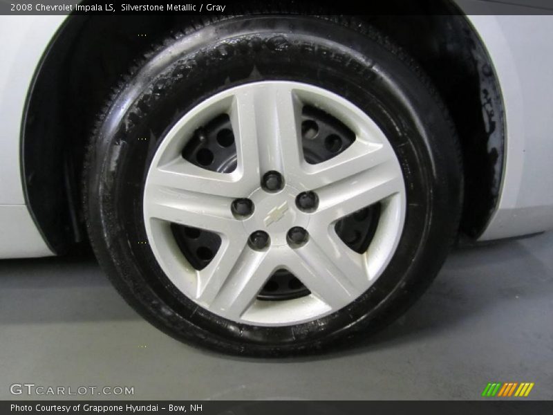 Silverstone Metallic / Gray 2008 Chevrolet Impala LS