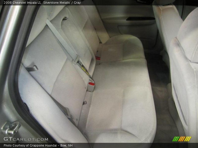 Silverstone Metallic / Gray 2008 Chevrolet Impala LS