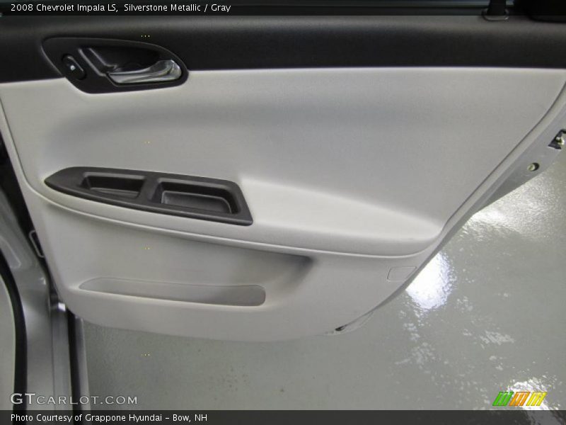 Silverstone Metallic / Gray 2008 Chevrolet Impala LS