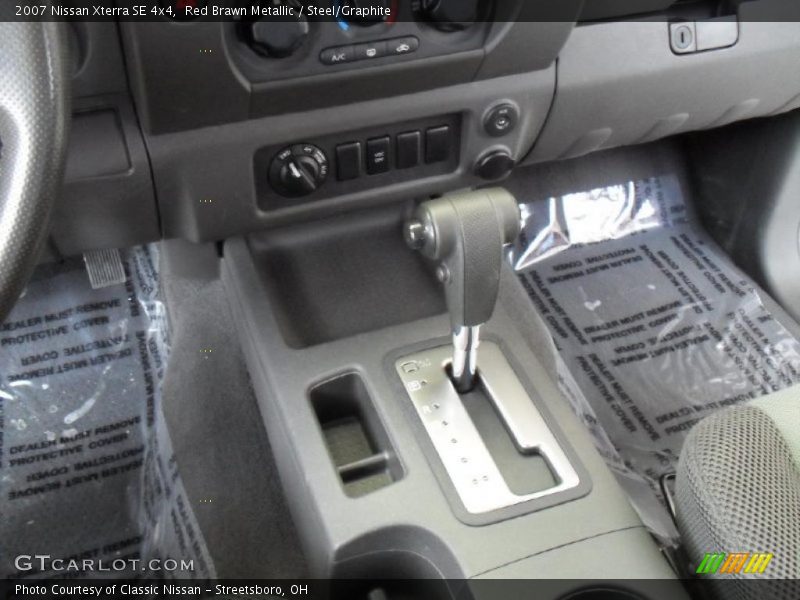 Red Brawn Metallic / Steel/Graphite 2007 Nissan Xterra SE 4x4