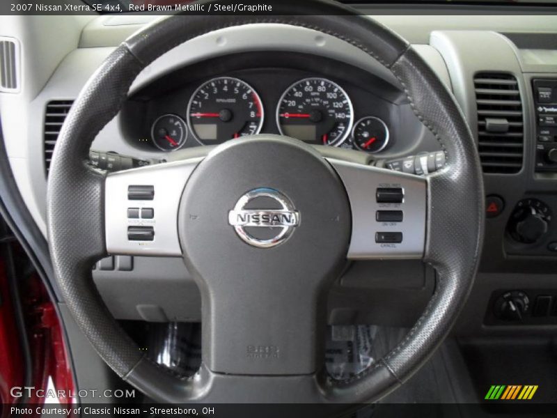 Red Brawn Metallic / Steel/Graphite 2007 Nissan Xterra SE 4x4