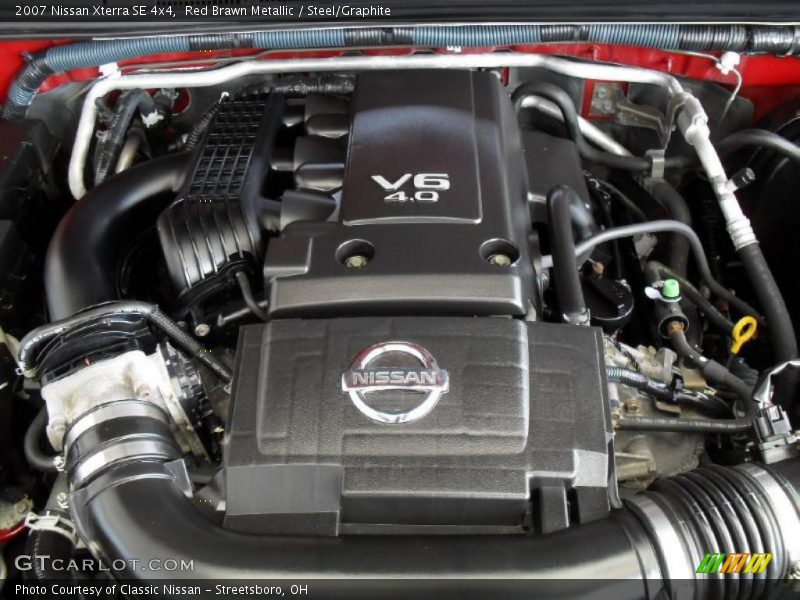 Red Brawn Metallic / Steel/Graphite 2007 Nissan Xterra SE 4x4