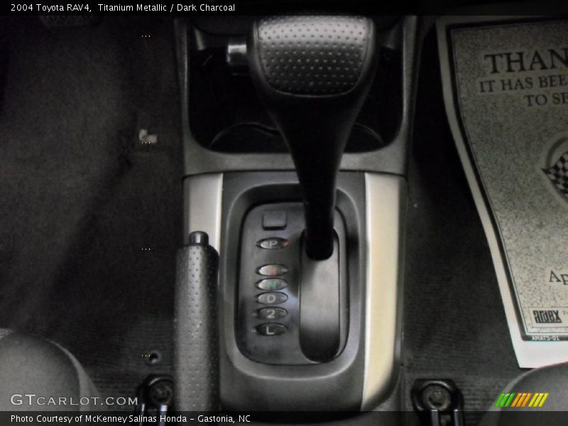 Titanium Metallic / Dark Charcoal 2004 Toyota RAV4