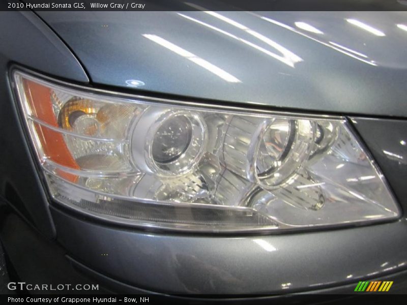 Willow Gray / Gray 2010 Hyundai Sonata GLS