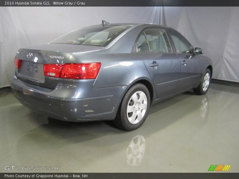 Willow Gray / Gray 2010 Hyundai Sonata GLS