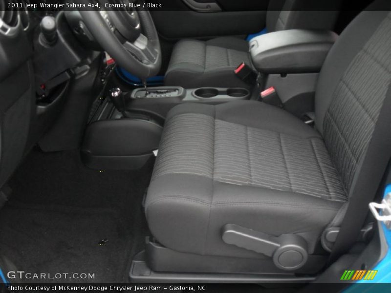 Cosmos Blue / Black 2011 Jeep Wrangler Sahara 4x4