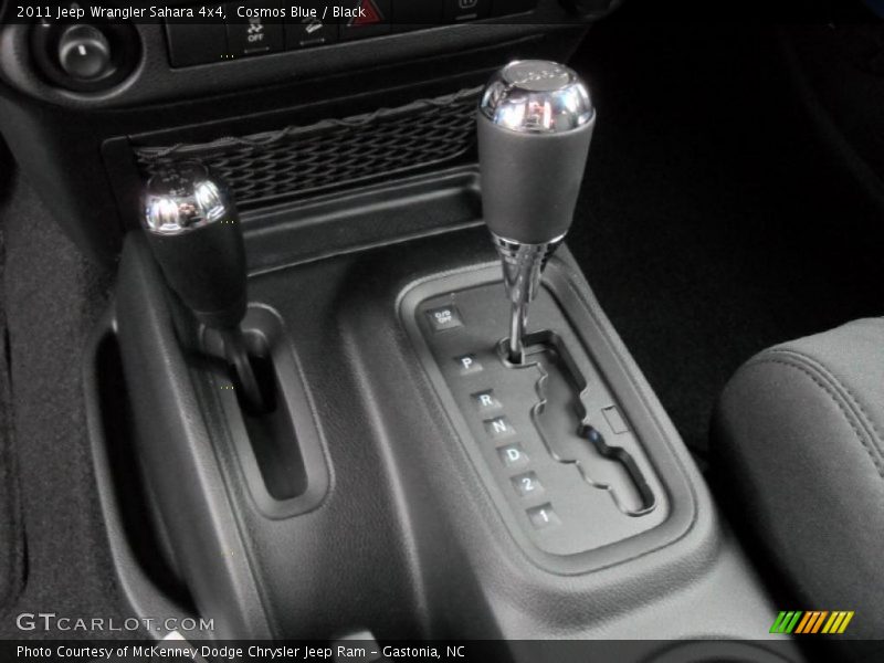 Cosmos Blue / Black 2011 Jeep Wrangler Sahara 4x4