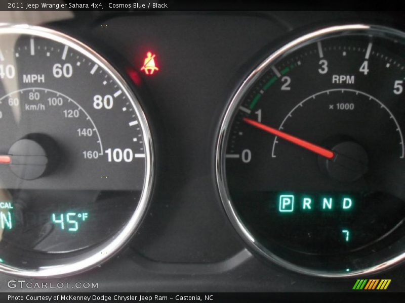 Cosmos Blue / Black 2011 Jeep Wrangler Sahara 4x4