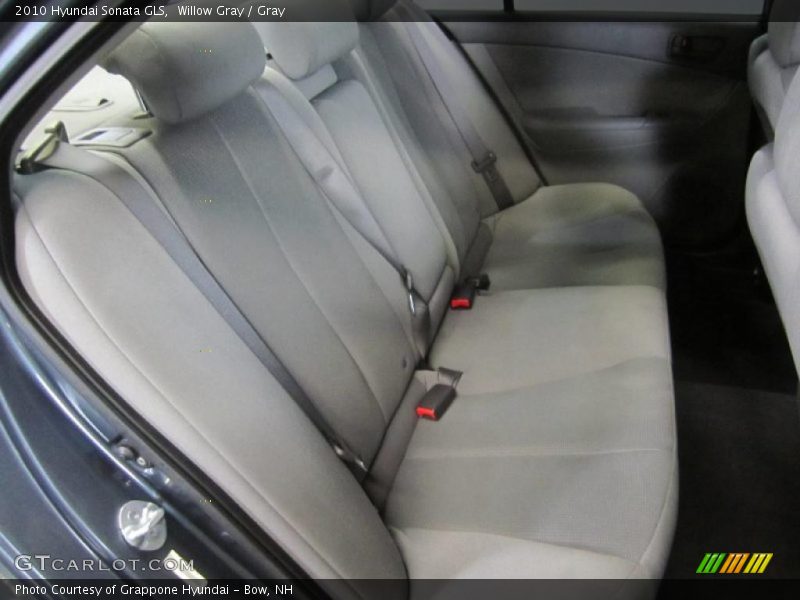 Willow Gray / Gray 2010 Hyundai Sonata GLS