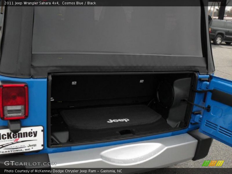 Cosmos Blue / Black 2011 Jeep Wrangler Sahara 4x4