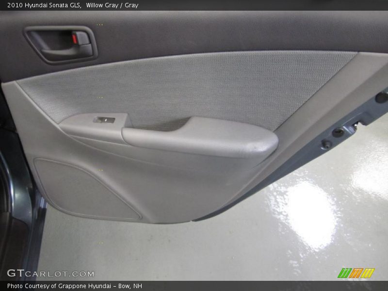 Willow Gray / Gray 2010 Hyundai Sonata GLS