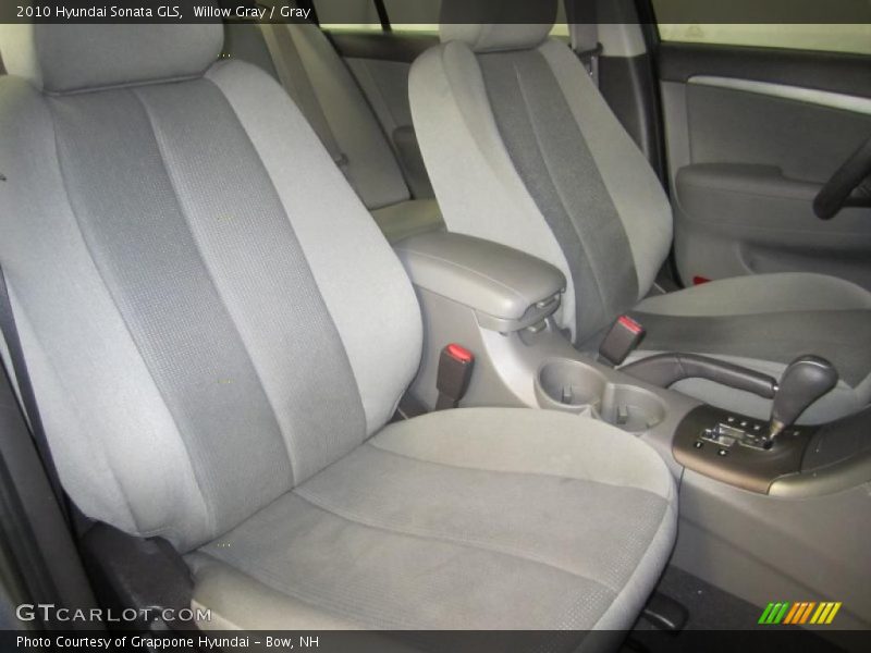 Willow Gray / Gray 2010 Hyundai Sonata GLS