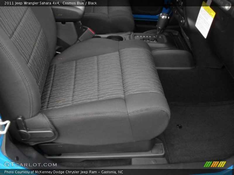 Cosmos Blue / Black 2011 Jeep Wrangler Sahara 4x4