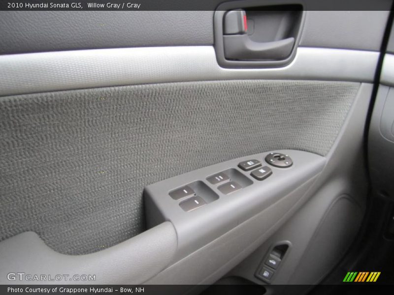 Willow Gray / Gray 2010 Hyundai Sonata GLS