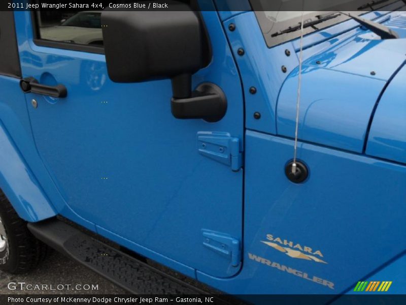 Cosmos Blue / Black 2011 Jeep Wrangler Sahara 4x4
