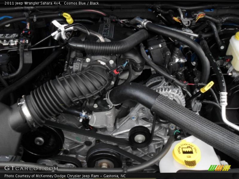  2011 Wrangler Sahara 4x4 Engine - 3.8 Liter OHV 12-Valve V6