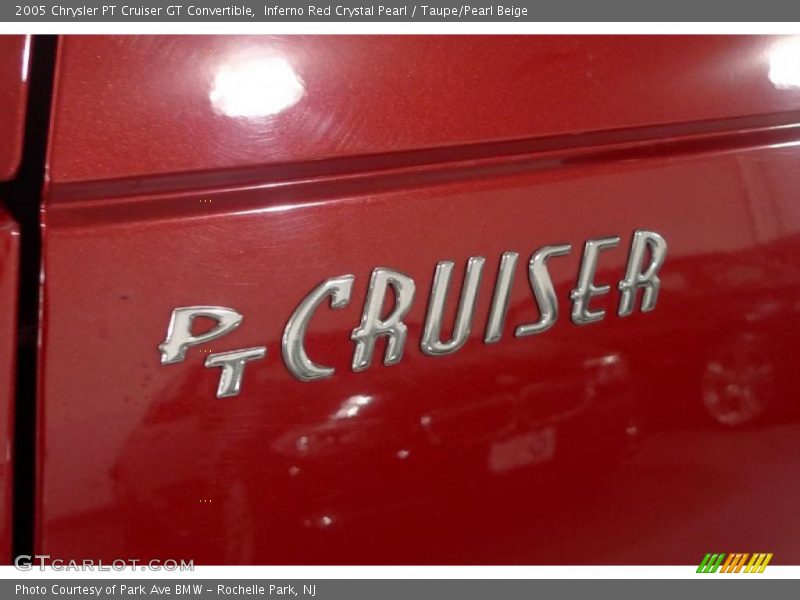 Inferno Red Crystal Pearl / Taupe/Pearl Beige 2005 Chrysler PT Cruiser GT Convertible