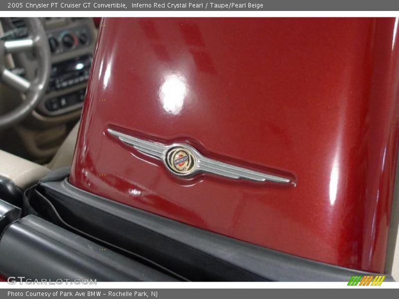 Inferno Red Crystal Pearl / Taupe/Pearl Beige 2005 Chrysler PT Cruiser GT Convertible