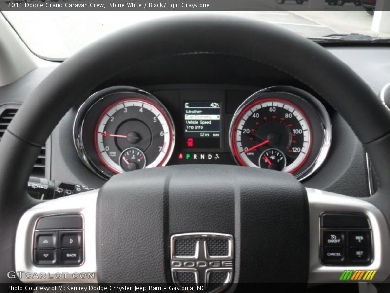  2011 Grand Caravan Crew Crew Gauges