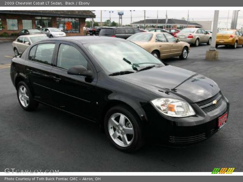 Black / Ebony 2009 Chevrolet Cobalt LT Sedan