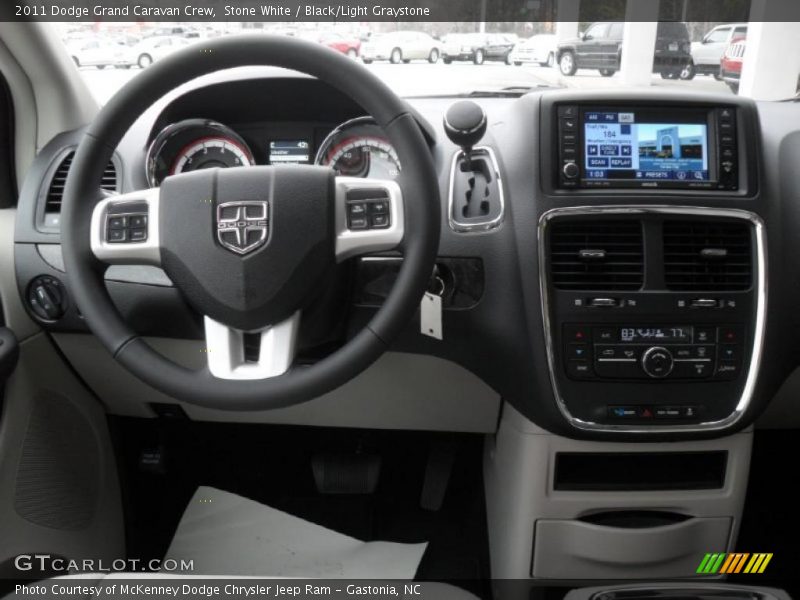Dashboard of 2011 Grand Caravan Crew
