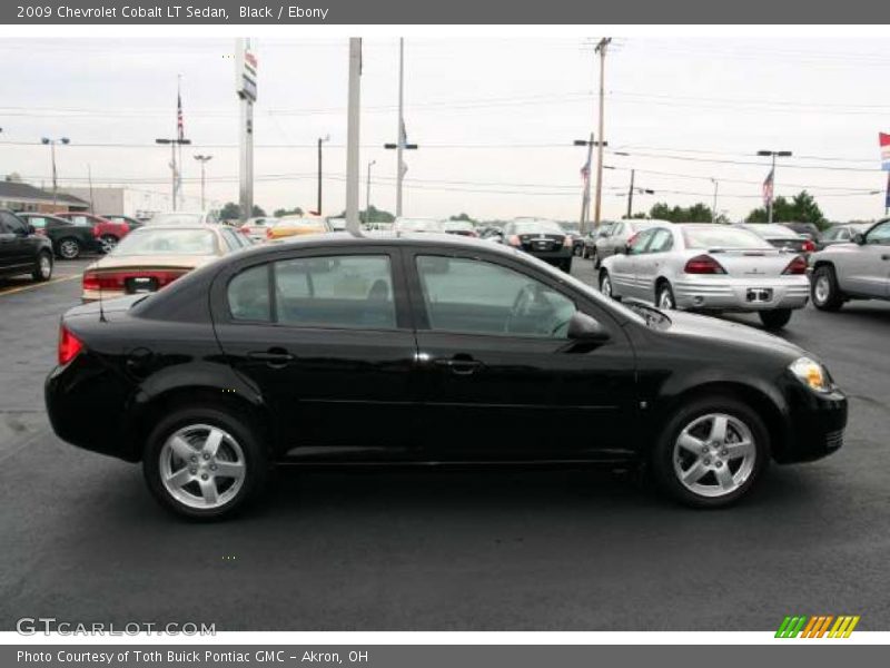 Black / Ebony 2009 Chevrolet Cobalt LT Sedan