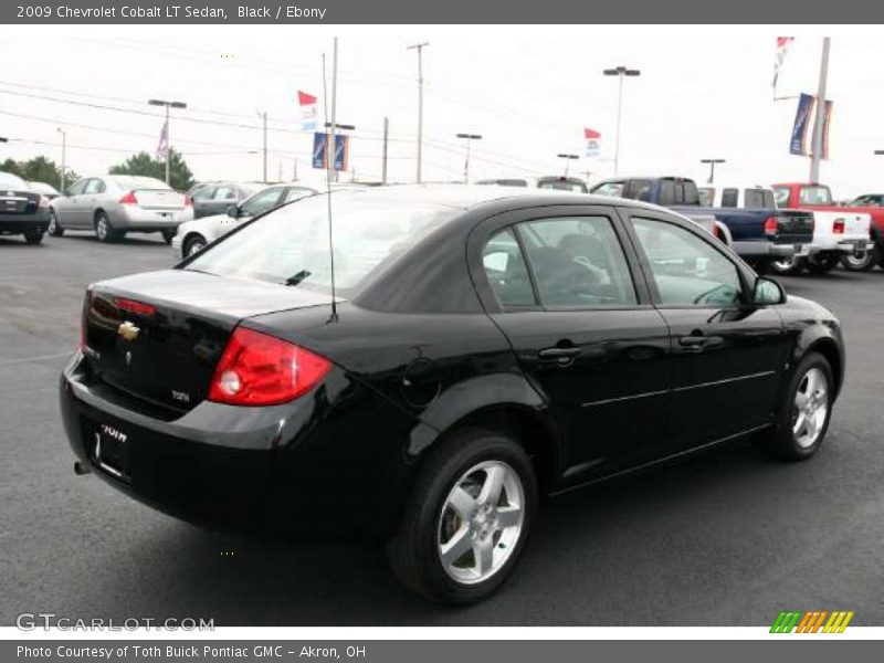 Black / Ebony 2009 Chevrolet Cobalt LT Sedan