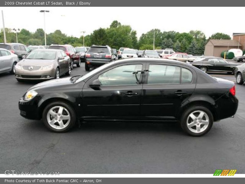 Black / Ebony 2009 Chevrolet Cobalt LT Sedan