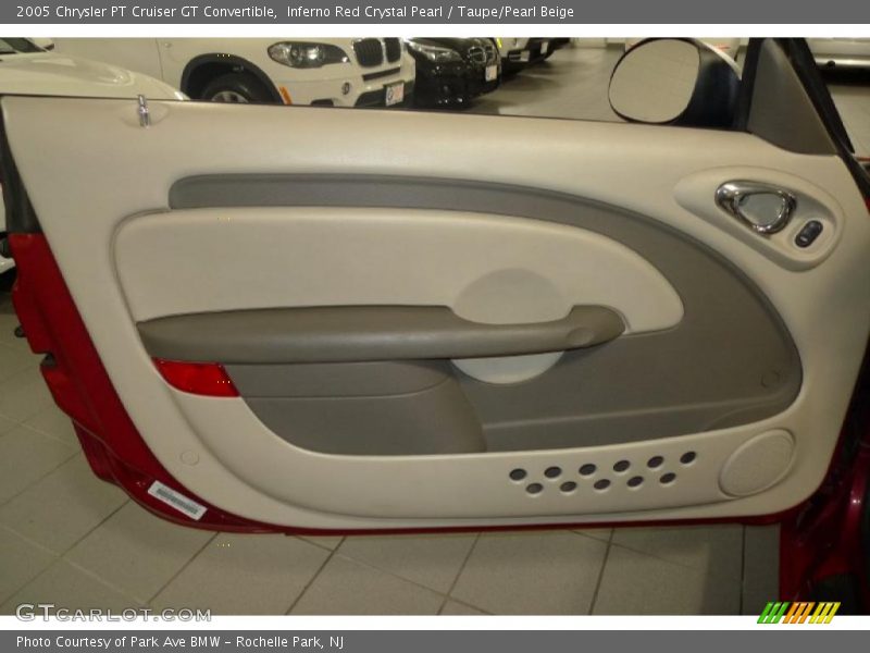 Inferno Red Crystal Pearl / Taupe/Pearl Beige 2005 Chrysler PT Cruiser GT Convertible