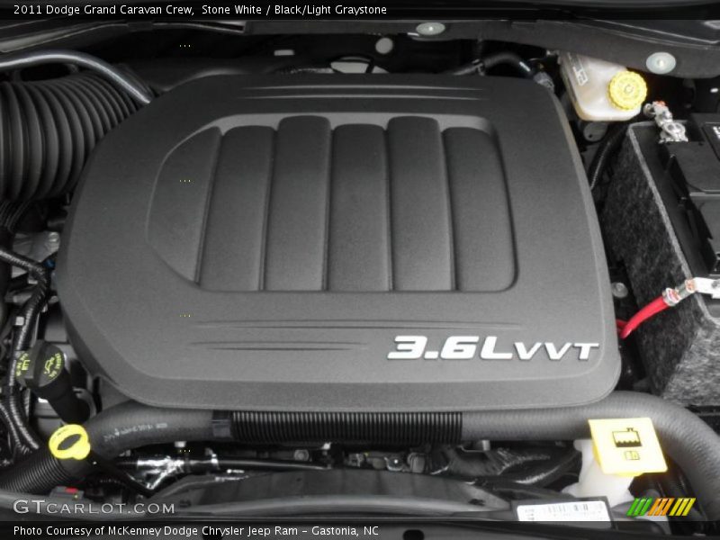  2011 Grand Caravan Crew Engine - 3.6 Liter DOHC 24-Valve VVT Pentastar V6