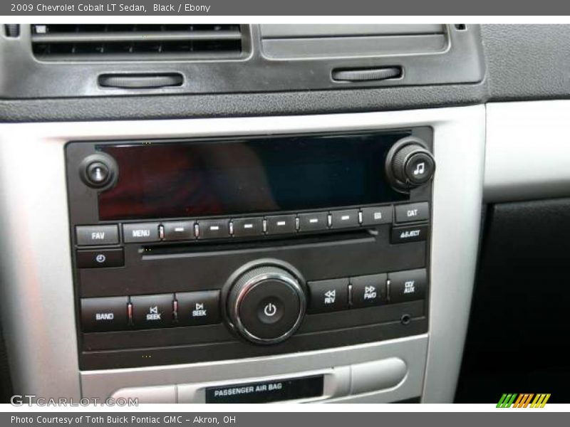 Black / Ebony 2009 Chevrolet Cobalt LT Sedan