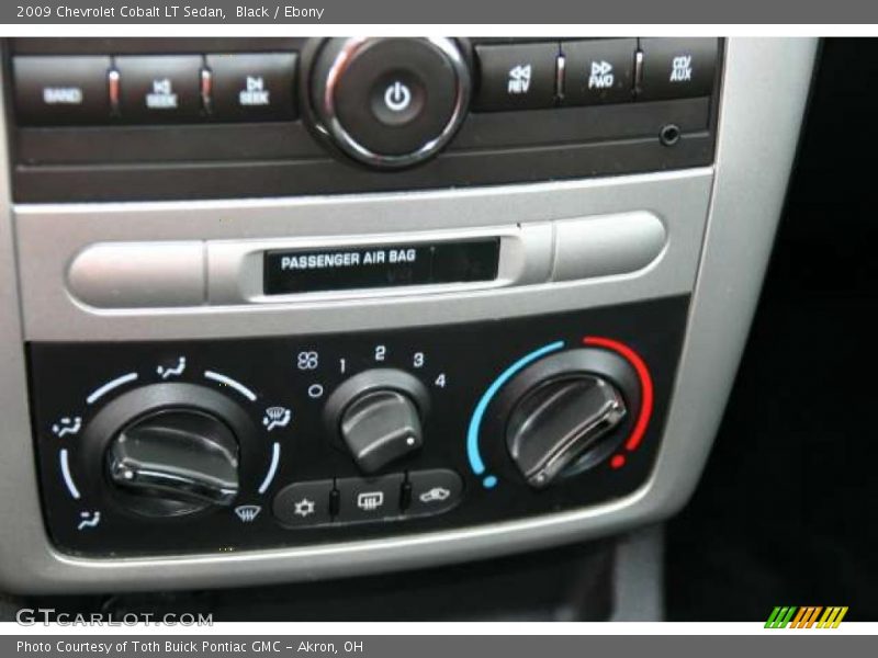 Black / Ebony 2009 Chevrolet Cobalt LT Sedan