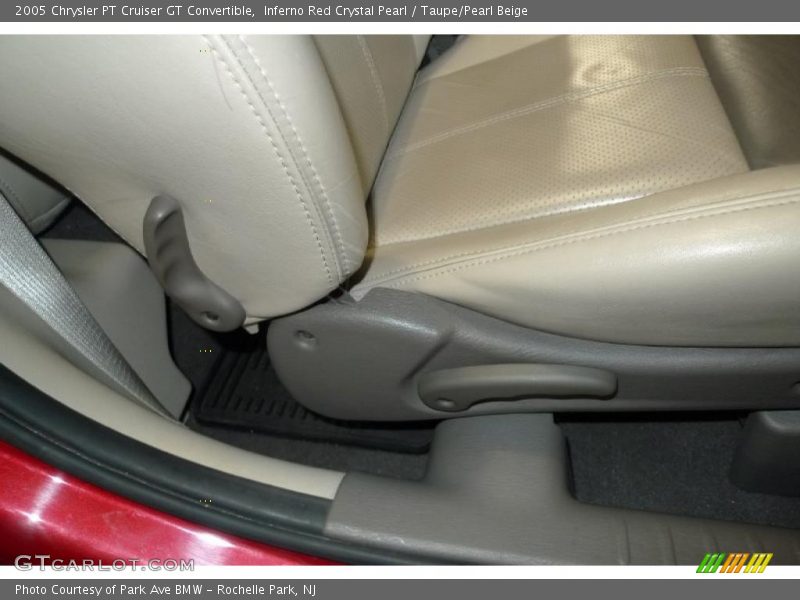 Inferno Red Crystal Pearl / Taupe/Pearl Beige 2005 Chrysler PT Cruiser GT Convertible
