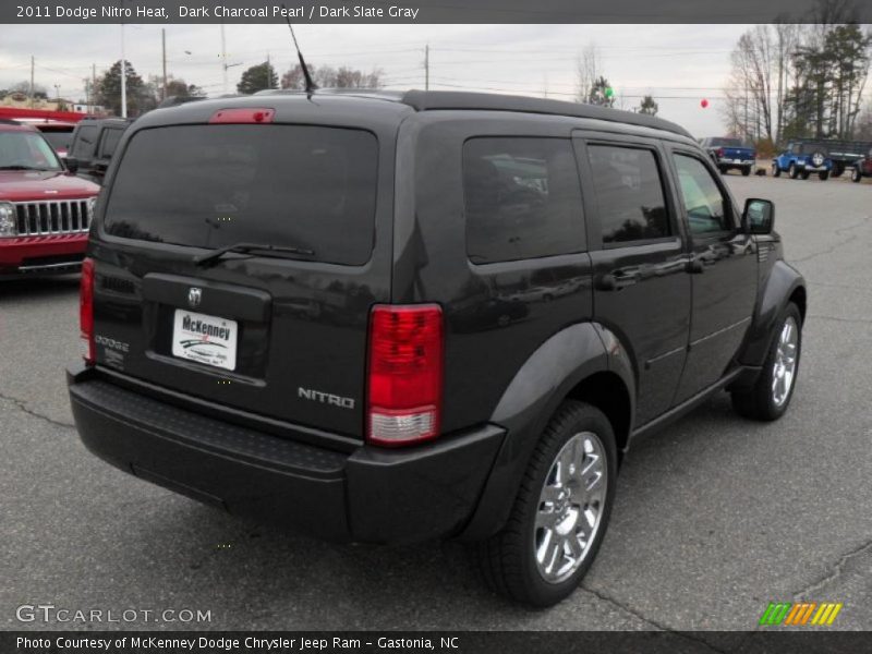 Dark Charcoal Pearl / Dark Slate Gray 2011 Dodge Nitro Heat