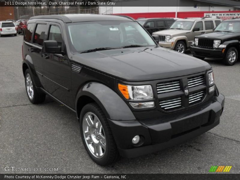 Dark Charcoal Pearl / Dark Slate Gray 2011 Dodge Nitro Heat