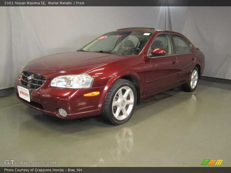 Merlot Metallic / Frost 2001 Nissan Maxima SE