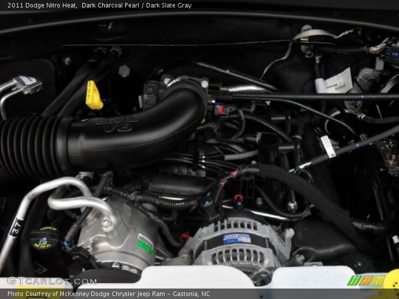 Dark Charcoal Pearl / Dark Slate Gray 2011 Dodge Nitro Heat