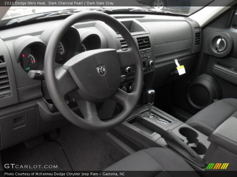 Dark Charcoal Pearl / Dark Slate Gray 2011 Dodge Nitro Heat