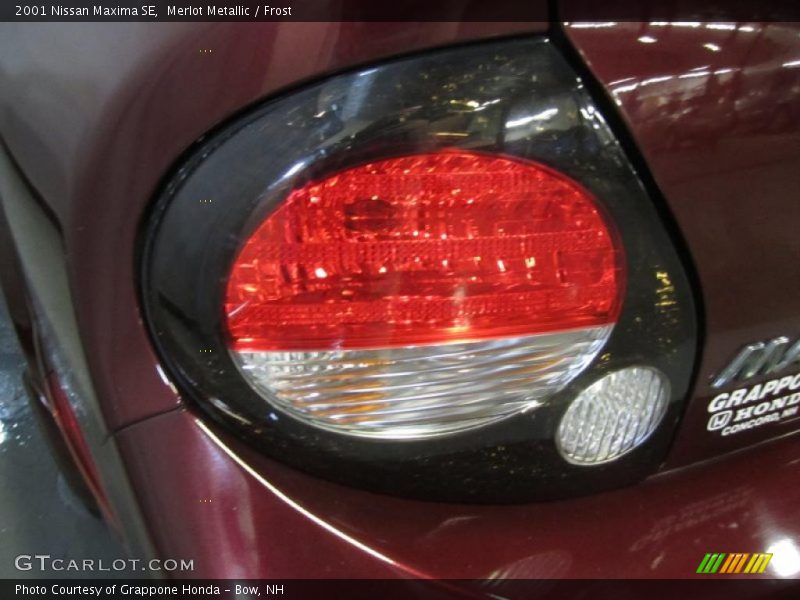 Merlot Metallic / Frost 2001 Nissan Maxima SE