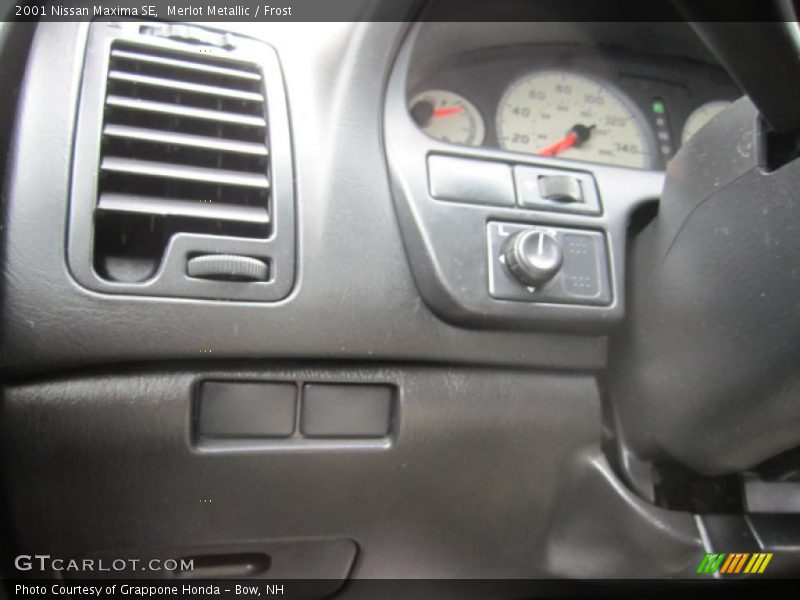Merlot Metallic / Frost 2001 Nissan Maxima SE