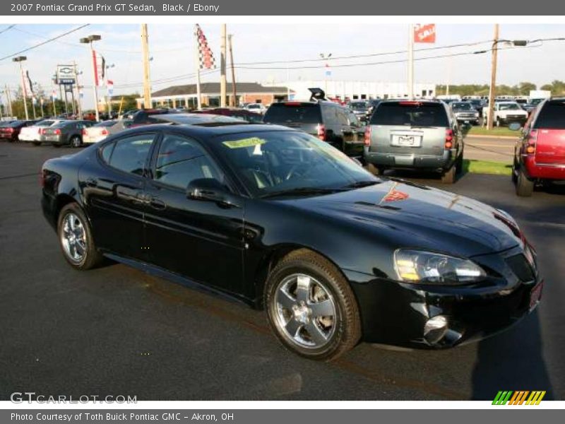 Black / Ebony 2007 Pontiac Grand Prix GT Sedan