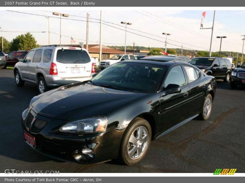 Black / Ebony 2007 Pontiac Grand Prix GT Sedan