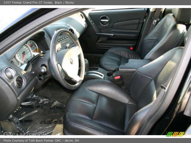 Black / Ebony 2007 Pontiac Grand Prix GT Sedan