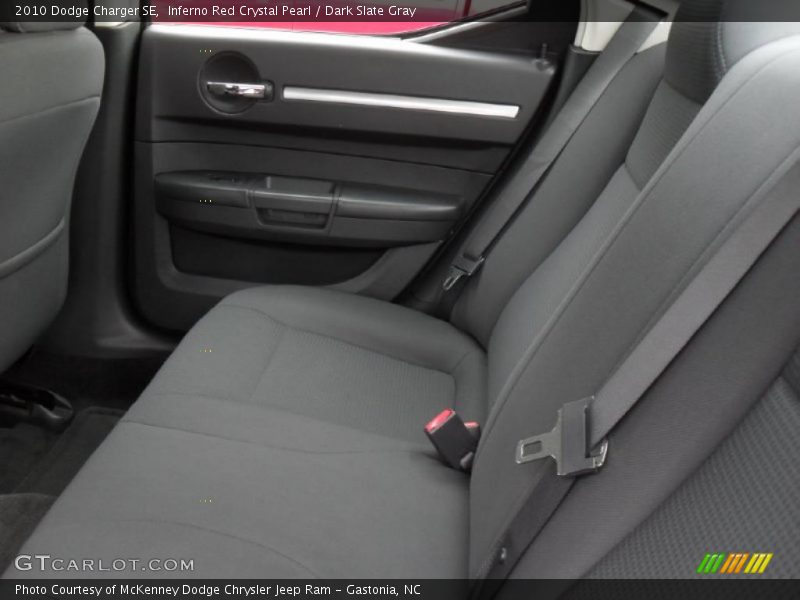 Inferno Red Crystal Pearl / Dark Slate Gray 2010 Dodge Charger SE