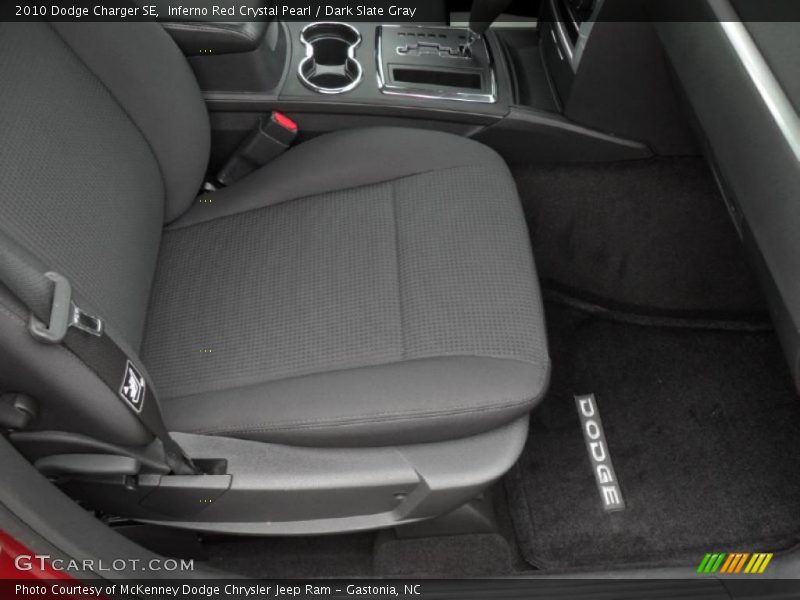 Inferno Red Crystal Pearl / Dark Slate Gray 2010 Dodge Charger SE