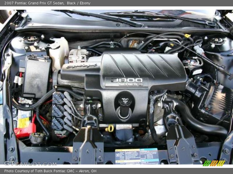 Black / Ebony 2007 Pontiac Grand Prix GT Sedan